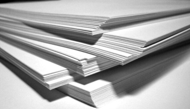 Flyer printing paper selection