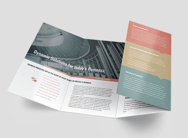 roll fold brochure printing adelaide