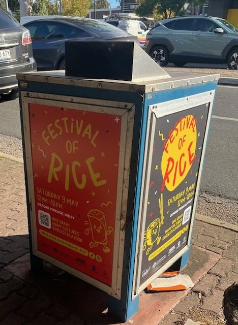 Unley Road bins